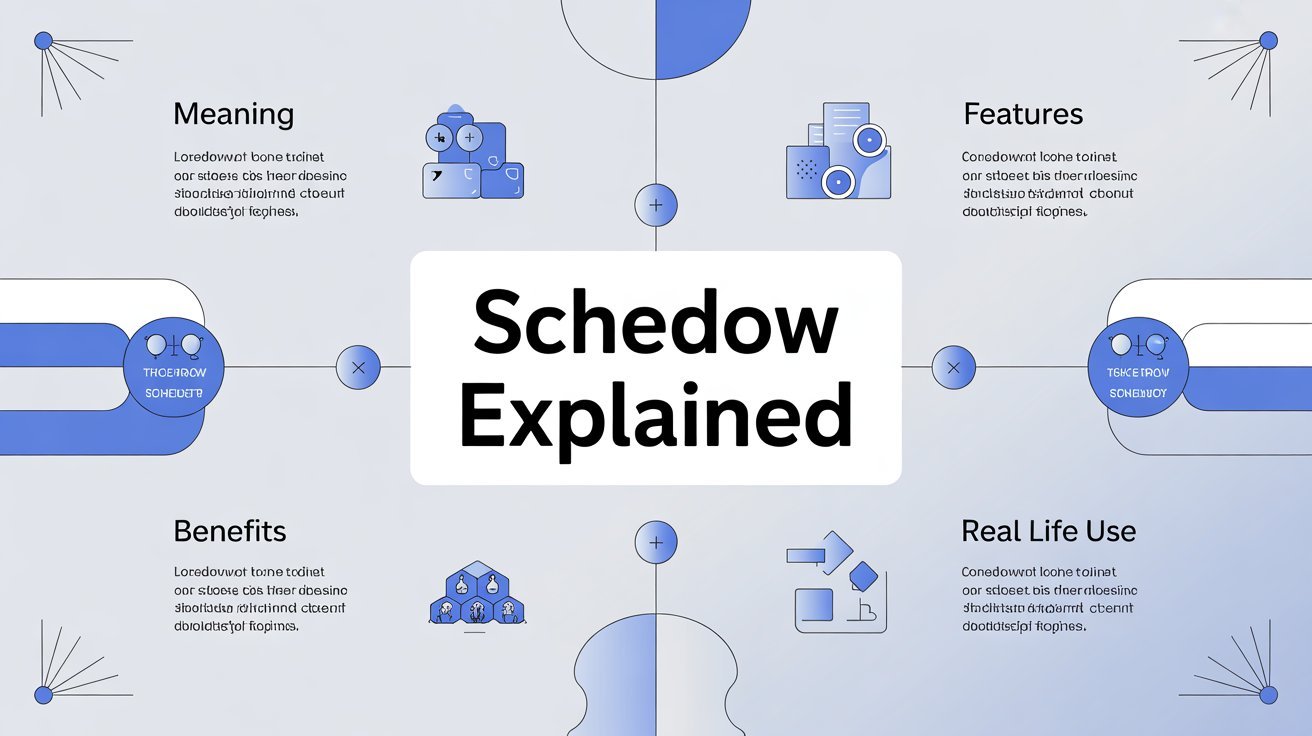 Schedow Explained Meaning, Features, Benefits, and Real Life Use